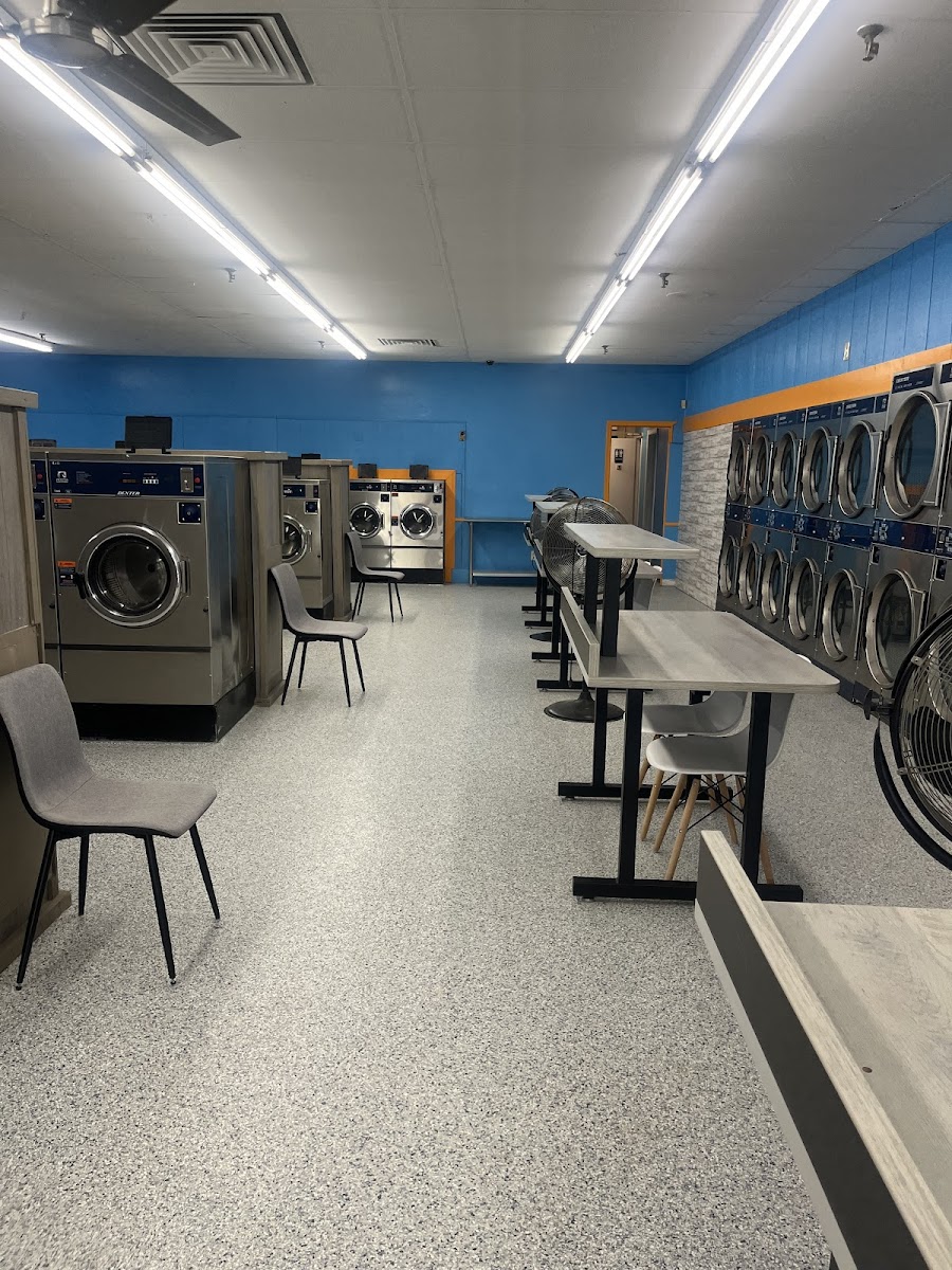Clean laundry equipment at Itoro & Don’s Kwik Wash Laundromat & Dry Cleaners in Fort Wayne, IN