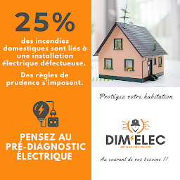 Photo n°6 de Dim'elec - artisan électricien à Breuil-le-Vert (Électricien)