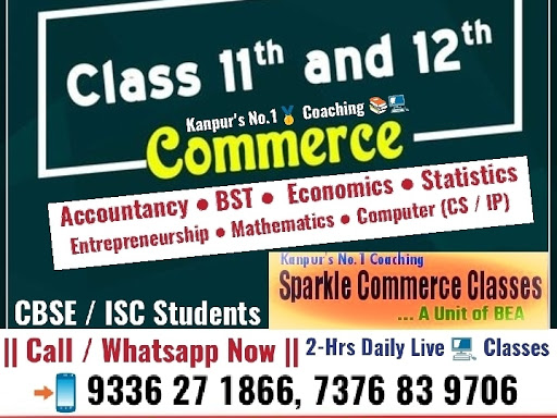 Study Online from Home with #Sparkal #Online💻 #Commerce #Classes📚! post image