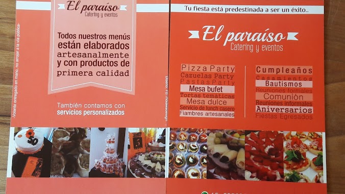 El Paraiso Pizzas Empanadas Y Más, Author: El Paraiso Fiesta