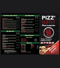Menu Pizzeria - PIZZ’BUFFET Page 3