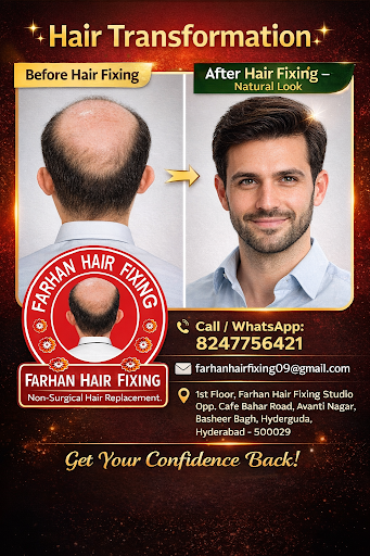 ✨ Hair Transformation Experts in Hyderabad ✨ post image