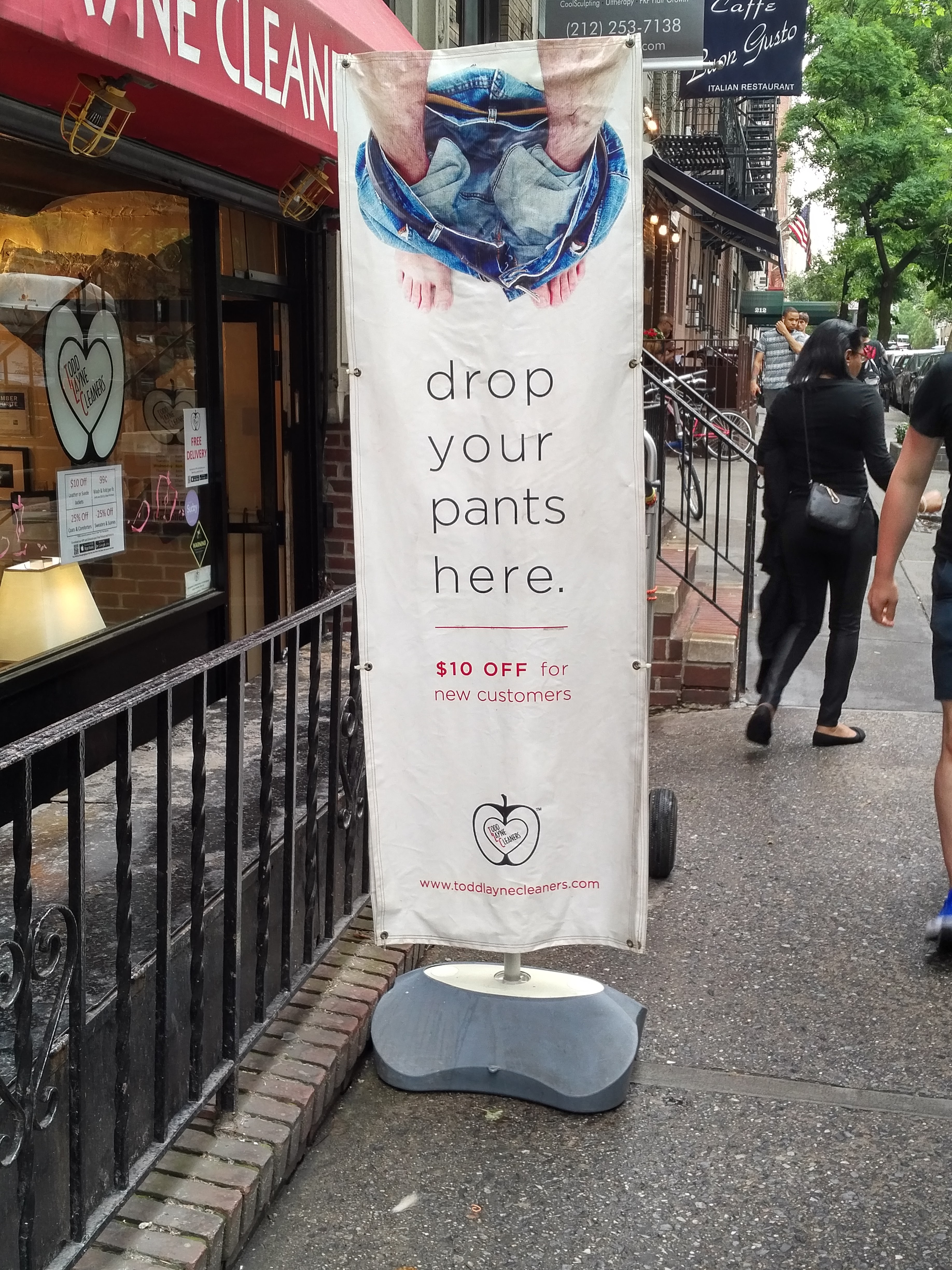 Todd Layne Cleaners and Laundromat laundromat interior in New York, NY