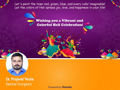 May the colors of Holi bring happiness and good health to you and your family. Happy Holi! ‍‍‍  post image