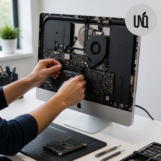 Is your iMac running slow, not turning on, or showing display problems? Unique Solutions India in… post image