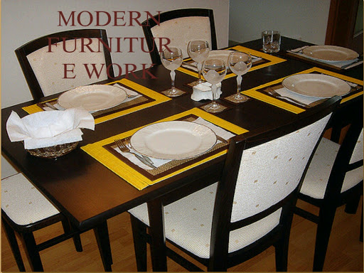 Large selection of contemporary furniture with many custom options..