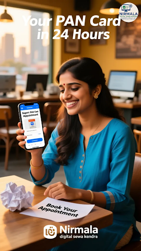 Get your PAN Card instantly with Nirmala Digital Sewa Kendra, Gandhinagar's most loved service pr… post image