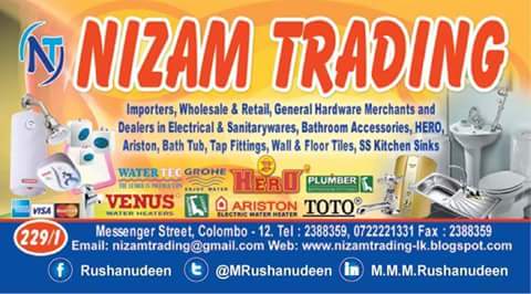 NIZAM TRADING, Author: NIZAM TRADING