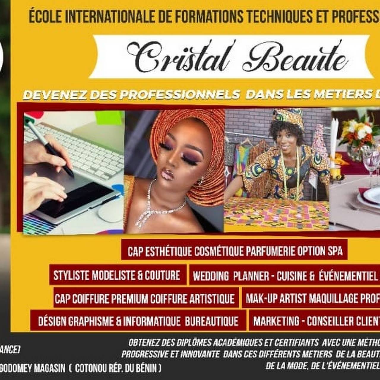 Cristal Beaute Ecole Internationale De Formation Professionnelle Cristal Beaute
