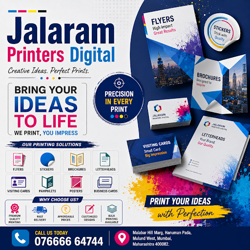 At Jalaram Printers Digital, we believe every project deserves a personal touch! Our passionate t… post image