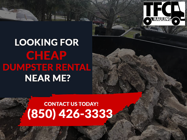 Dumpster Rental Milton FL-TFC Hauling