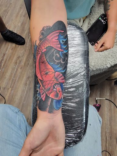 Red Spade tattoo - Thumbnail