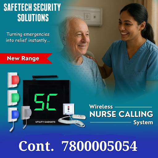 Nurse calling system and cctv service available in Lucknow post image