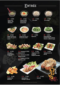 Menu Sakura Sushi Restaurant Japonais à Lens Page 1
