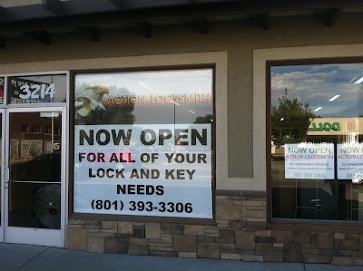 Action Locksmith STOREFRONT with 24 HOUR MOBILE SERVICE