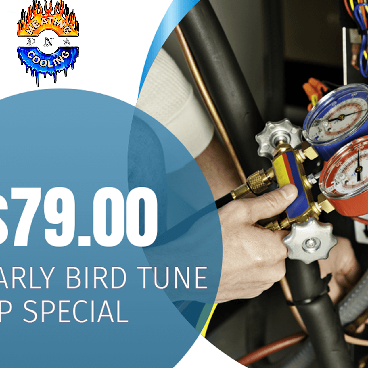 DNA Heating & Cooling HVAC Contractor in Greenbrier