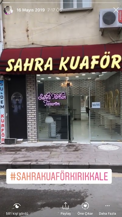 Sahra kuaför kırıkkale