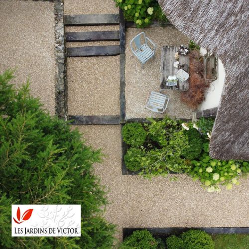 Photo de Les Jardins de Victor & Victor location - Paysagiste et Terrassement en Normandie