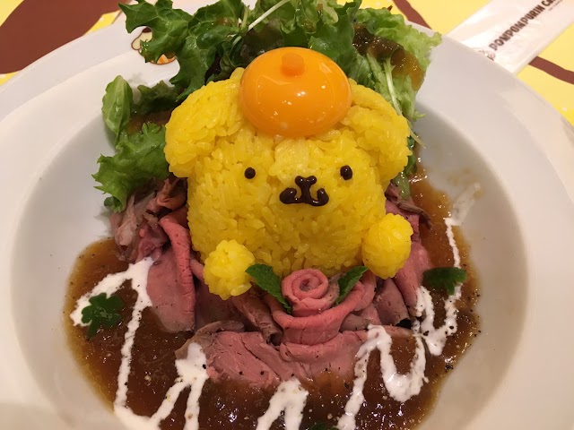 Pompompurin Cafe Harajuku