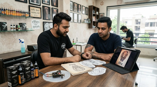 First Tattoo Consultation Guide by Expert Tattoo Artist in Ludhiana for Safe, Clean and Perfect T…
