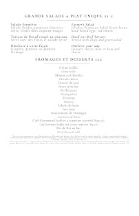 Menu Restaurant Le Louisiane Page 3