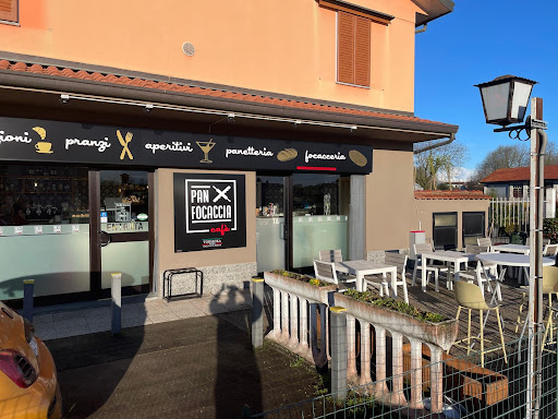 PAN X FOCACCIA cafè Logo