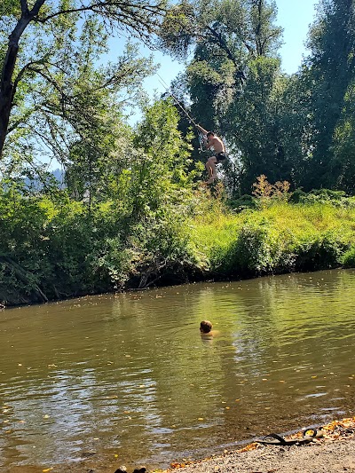 Slate Creek Rope Swing