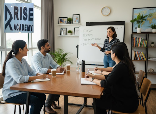 Want to speak English confidently at work, in meetings, or while traveling abroad? Rise Academy i…