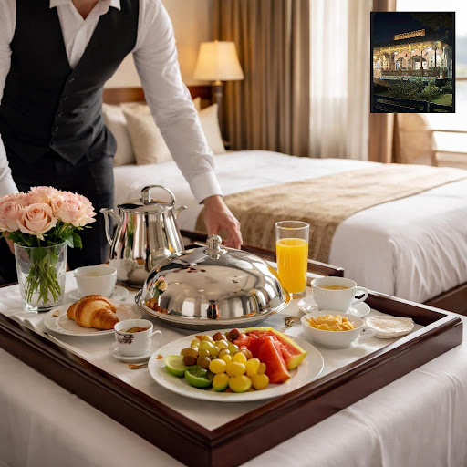 Experience room service on Dal Lake that feels truly special. At Luxury Inn Badyari Palace Houseb… post image