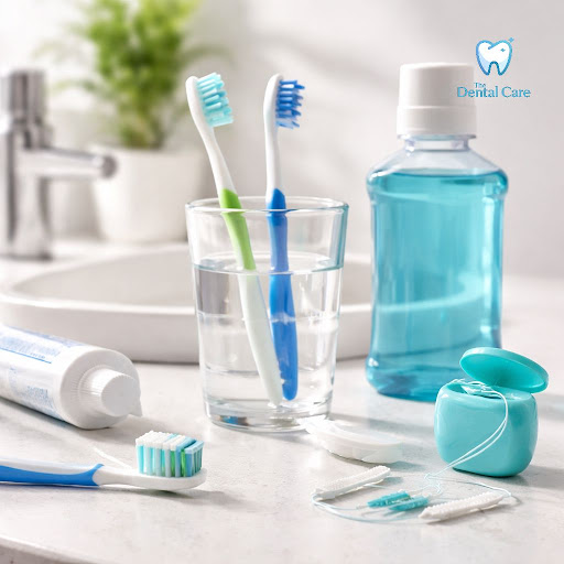 Daily dental care at home is just as important as your regular check-ups at The Dental Care -Tiru… post image
