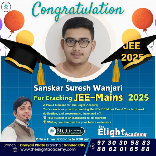 Sanskar Suresh Wanjari For Cracking JEE-Mains 2025 post image