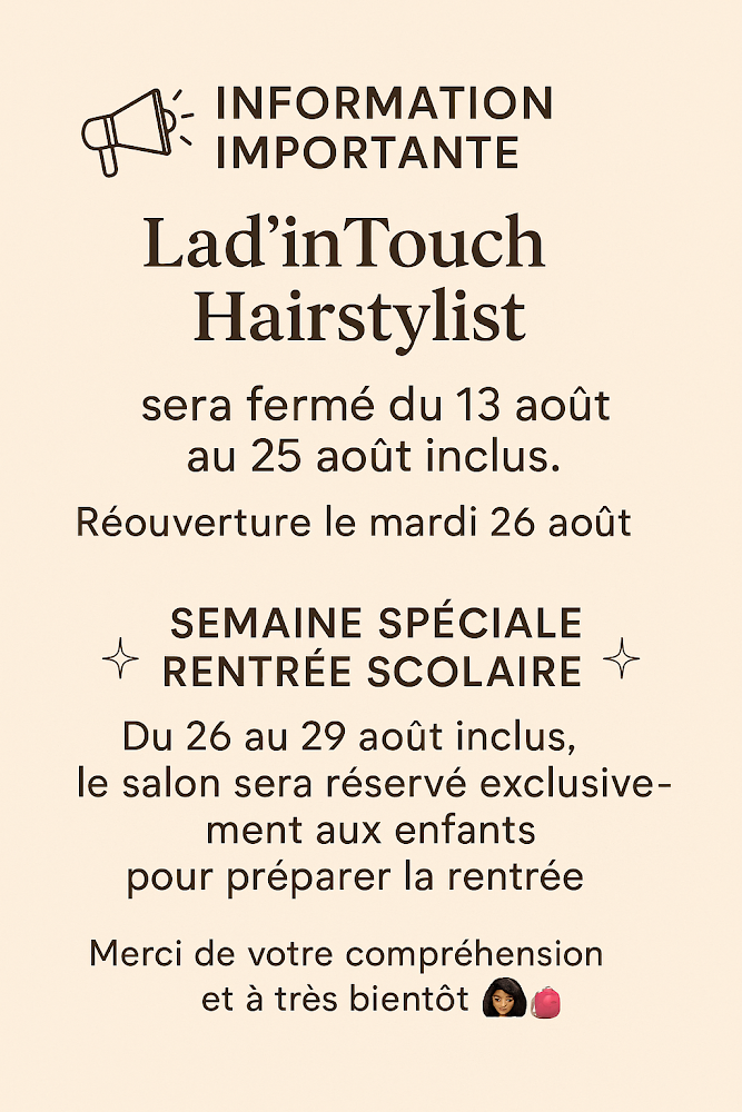 Lad'in Touch Hairstylist