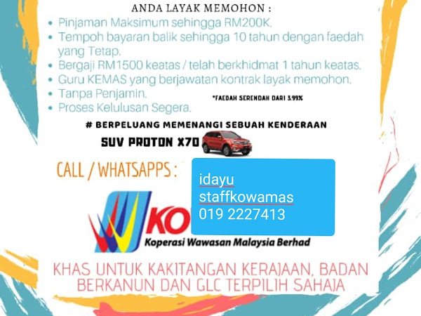 Pinjaman Koperasi Malaysia Bangi Kowamas Hq Loan Bank Loan Kakitangan Kerajaan Ctos Ccris Blaklist Dan Saa