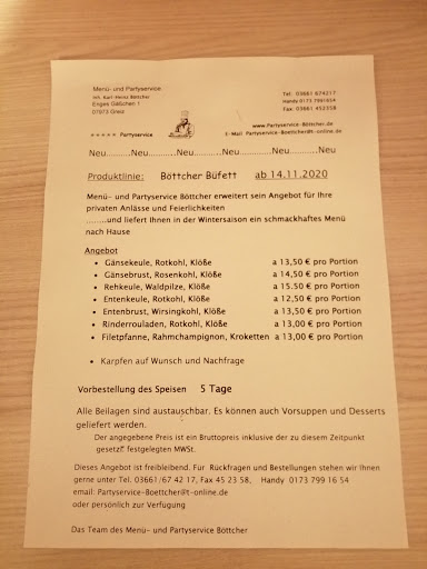 Partyservice Karl-Heinz Böttcher - Thumbnail