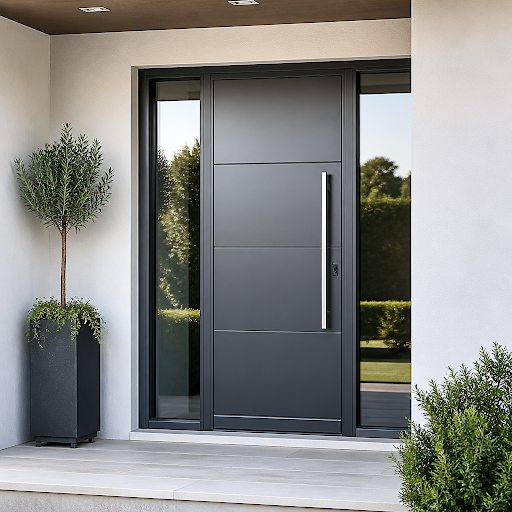 Give your home entrance a modern, premium look with elegant aluminium door designs from Divine Ho…