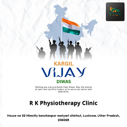 Remembering our heroes this Kargil Vijay Diwas, R K Physiotherapy Clinic in Lucknow dedicates its… post image
