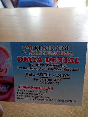 AHLI GIGI DJAYA DENTAL, Author: Dieki Dental