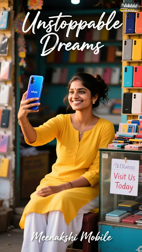Experience the future of smartphones with Meenakshi Mobile's best-selling vivo mobile phone 5G in… post image