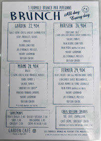 Menu Garden Café Page 2
