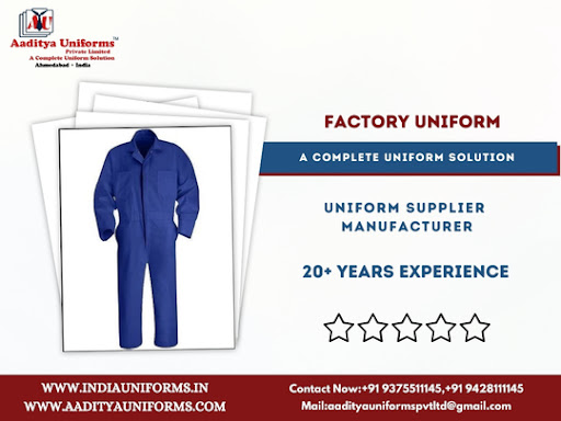 Factory Uniform Available At Aaditya Uniforms post image