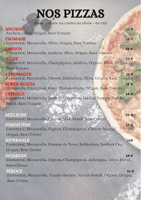 Menu Pizz'à Lure Page 1