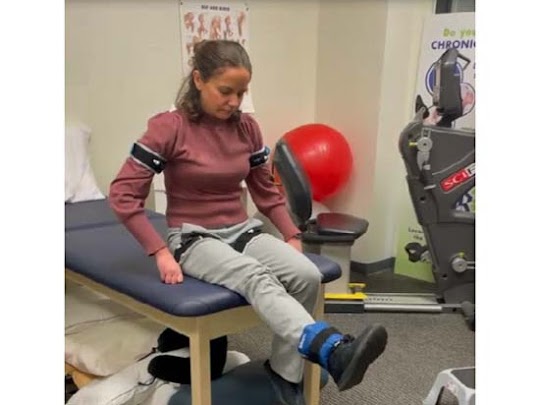 Physical Therapists use BFR Bands during patient rehabilitation