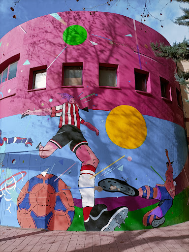 Graffitis Pabellón Santa María