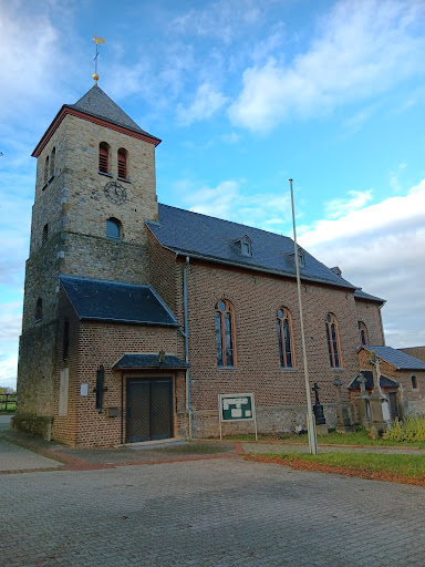 Sankt-Mauri-Kirche am Jakobsweg (Pilgerstempel)