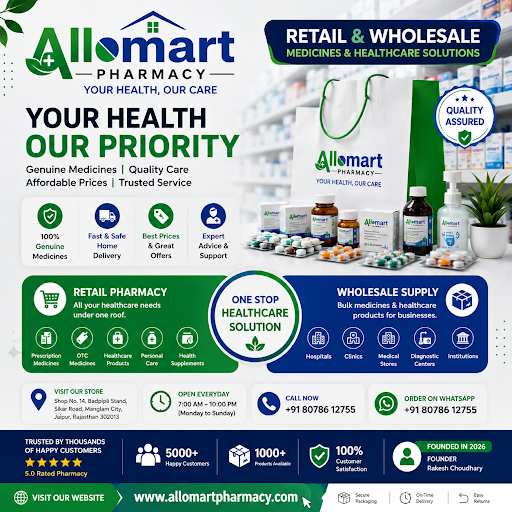 💊 Welcome to Allomart Pharmacy – Your Trusted Healthcare Partner post image