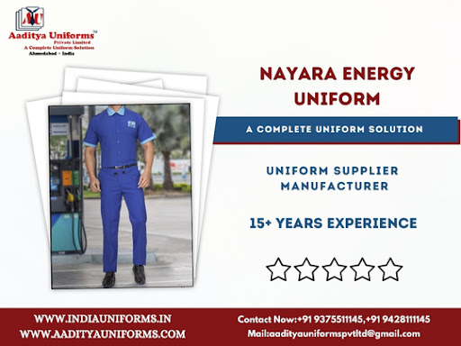 NAYARA Energy Uniform Available At Aaditya Uniforms post image