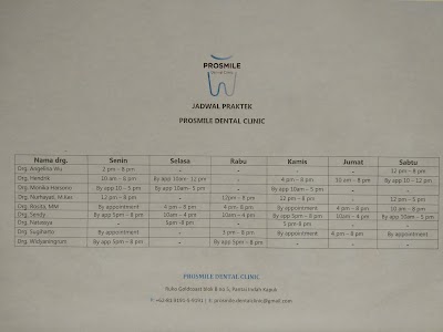 Photos of Prosmile dental clinic