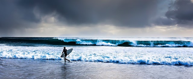 The Porthcurno Beach