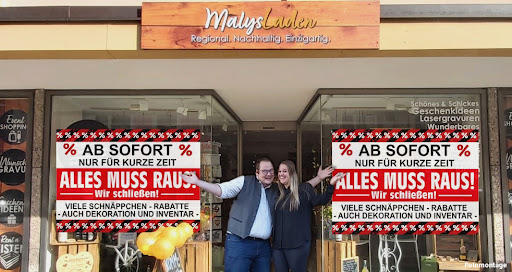 MalysLaden Geschenke - Unikate - regionale Produkte - Regional. Nachhaltig. Einzigartig.