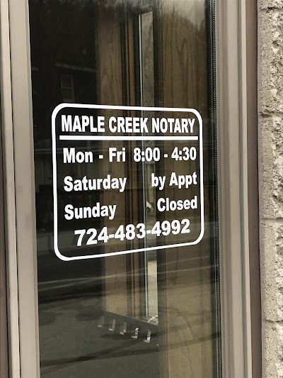 Maple Creek Notary